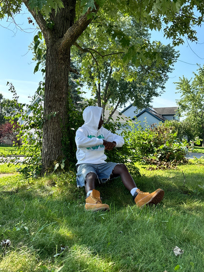 Mental Utopia - White Hoodie