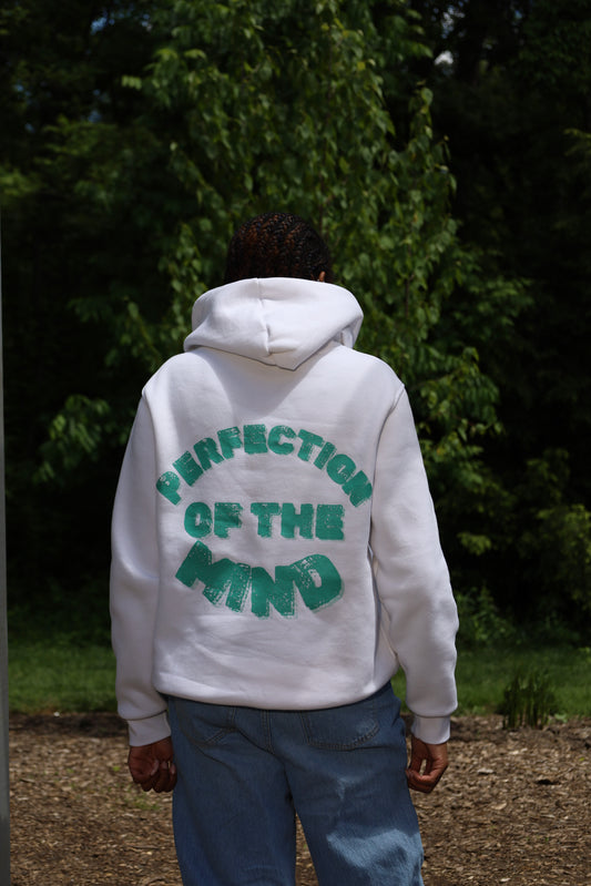Mental Utopia - White Hoodie
